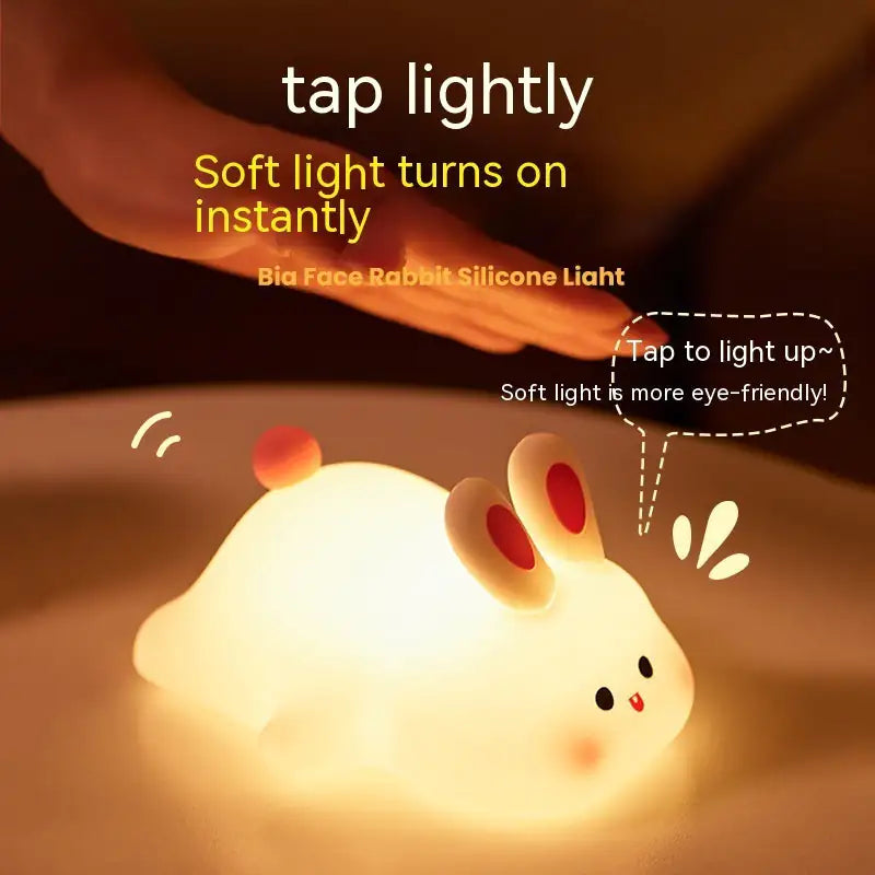 Cute LED Night Light  Christmas Gift Bedside Lamp Home Décor