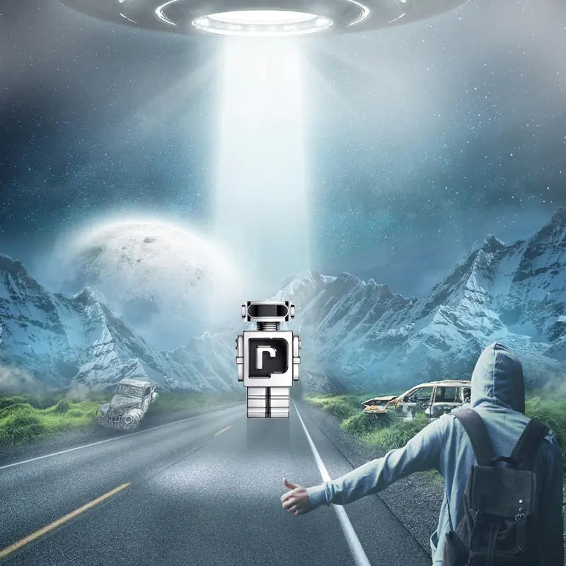 Robot Men's Perfume - Woody Marine Fragrance Long-lasting