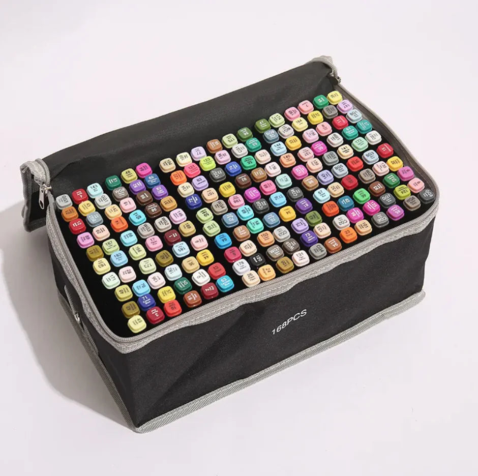 Dual-Tip Oil-Based Watercolor Marker