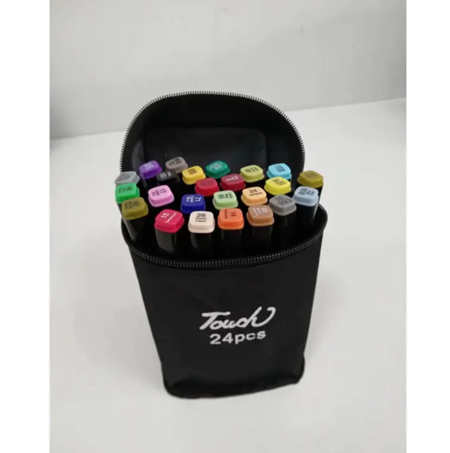 Dual-Tip Oil-Based Watercolor Marker