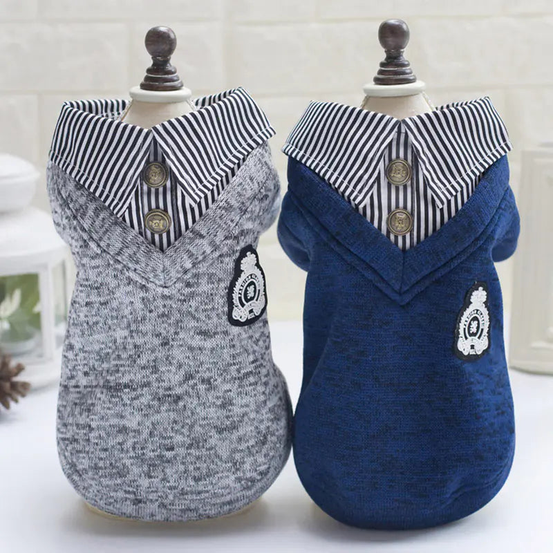 Pet Hoodie with Collar for Dogs and Cats